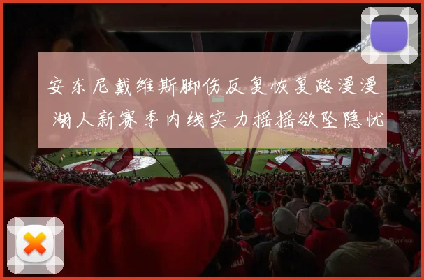 安东尼戴维斯脚伤反复恢复路漫漫 湖人新赛季内线实力摇摇欲坠隐忧深重